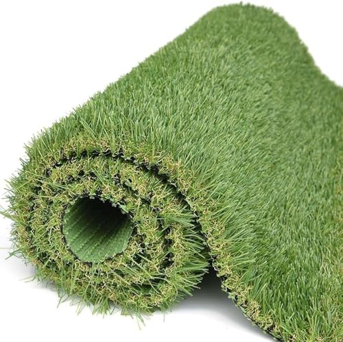 7UIYgtyO LNNNW Pelouse en Gazon Synthétique Gazon Artificiel synthétique, Tapis de Faux Gazon for Animaux de Compagnie, Hauteur de Poils de 3 cm, Tapis d'herbe de Jardin de Balcon(66x80cm)