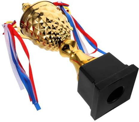 TOBBOMEY Grande Coppa in Metallo Oro per Premiazioni Sportive Premio Calcio e Basket Coppa Campionato per Eventi e Competizioni Sportive
