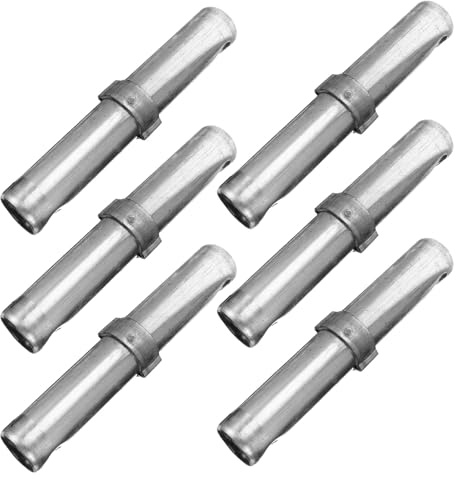 Ciieeo 6Pcs Scaffold Coupler Pins 36Mm Diameter Heavy Duty Galvanized Scaffold Rod Locking Pins for Scaffolding Accessories