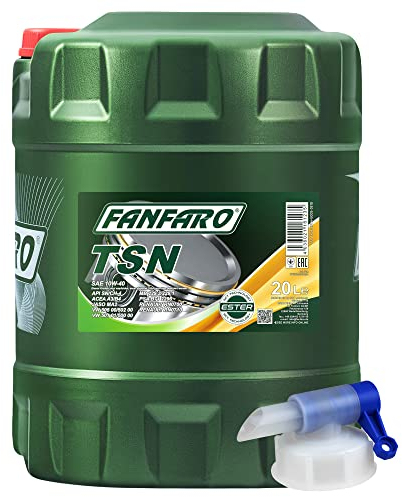 FANFARO Motoröl 10W-40 Profi Line Synthetiköl Motor Öl ACEA A3/B3 ACEA A3/B4 API SN API CH-4 TSN 20L
