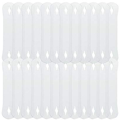 24-Pack Invisible Tie Stays tie Holder Alternative to Tie Bars and Tie Clips
