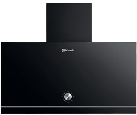Bauknecht DBHVA 62F LM K Kopffrei- Dunstabzugshaube / 60cm / Für Abluft- und Umluftbetrieb geeignet / 41,1 kWh/LED / 3 Leistungsstufen inkl. Intensiv-Stufe/Energieeffizienzklasse A