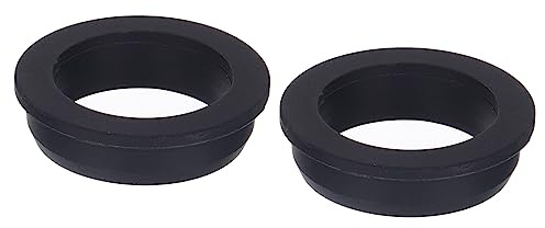sourcing map 2Pcs T Shape Rubber Grommet Mount Dia 51.3mm ID 40mm H 15mm Seal Protection Cable Grommets Flexible for Cable Pipe