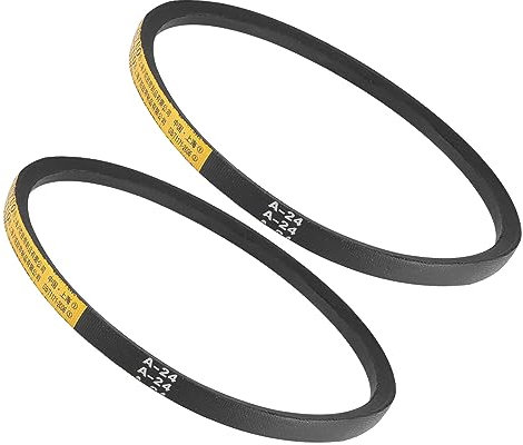 Kozelo 2pz A-24 Trasmissione Cinghia trapezoidale - Cinghia Trapezoidale [25- Interno Circonferenza] Cinghie Sezione A Gomma Drive Cintura Avvolta per Trasmissione Uso