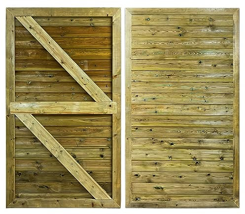 Side Gate - Premium Horizontal Tongue and Groove (1500mm x 700mm, Right Side Hinge, Without Capping)