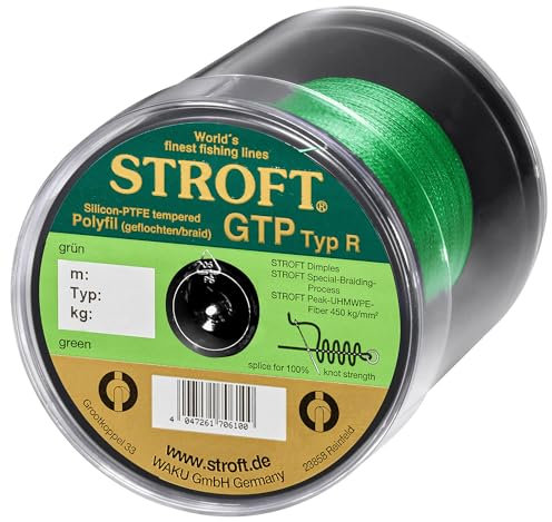 Stroft GTP Typ R Geflochtene Angelschnur 400m grün R7-0,300mm-18kg
