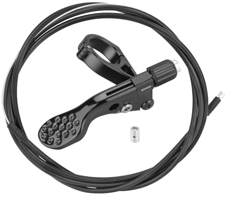CANNXI Palancas remotas para tija de sillín de bicicleta, interruptores de tubo, cable de altura, palancas ajustables para manillares de 22,2 mm