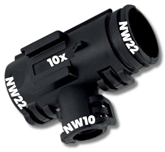 Kalitec Distributore a T Forma B NW 22-10-22, Connettore Tubi Corrugati