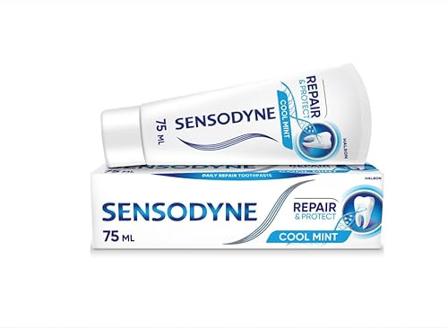 Sensodyne Pâte à dents Repair & Protect, lot de 4, 75 ml