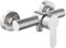 Mitigeur de Douche Mural, Robinet Douche Universel Acier inoxydable 304, Mitigeur Monocommande Douche avec Accessoires de Montage pour Eau Froide et Chaude (A)