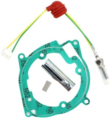 WMAMBZNDHP Luftdieselvärmare 12V / 24V Keramiskt glödstift Brännare Fläktpackning Sil Passar for Webasto Passar for Eberspacher 3-8kw Bil Lastbil VAN Båt(12V)