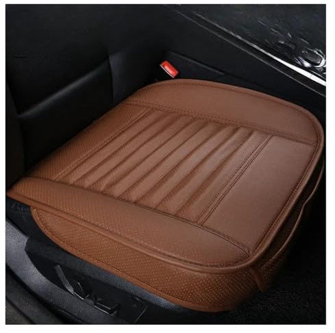Housse De Siège De Voiture Universelle, Tapis Respirant, Coussin De Siège Avant De Voiture, Tapis Antidérapant, 1 Pièce Couvre Siège(Brown)
