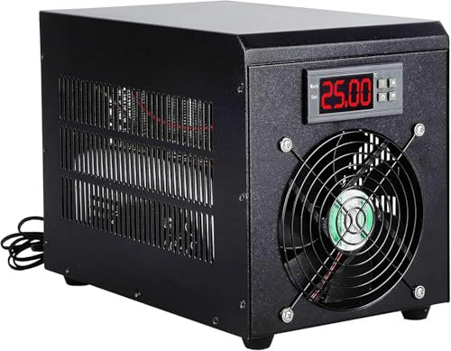 Enfriador De Acuario, Enfriador De Enfriador De Agua De Acuario De 60l, Máquina De Enfriamiento De Hidroponía para Acuicultura, Enfriador Hidropónico Sistema De Enfr, Refrigeration
