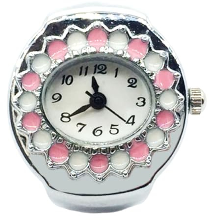 Klockring, klockring | Klockor för Women Finger | Innovativ smyckeklocka med exakt tidtagning för familjekollegor Födelsedag Christmas Mothers Day Valentines