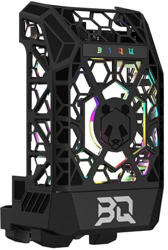 BIQU Panda Jet Pack V2.0 per stampante 3D Bambu-Lab P1P/P1S/X1C/X1E Nero | Custodia con illuminazione RGB