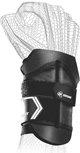 DonJoy Performance Anaform Handgelenkbandage, Handgelenkschoner, Maximaler Handgelenkschutz Für Fußball, Motocross, Cheer, Golf, Wrist Wrap Support Brace: , /X-Large, Schwarz, Black, Large