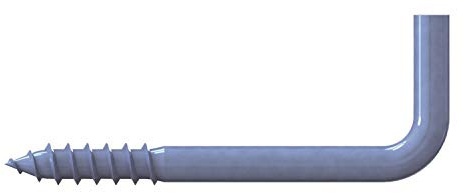 Gerade Schraubhaken mit Holzgewinde Stahl verzinkt blau pass. 2,8 x 30-25 Stück