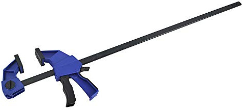 Faithfull FAIBCS24200 Heavy Duty Bar Clamp (600 mm, 24in Capacity) and Spreader (860 mm, 34in Capacity) 230 kg Clamping Force
