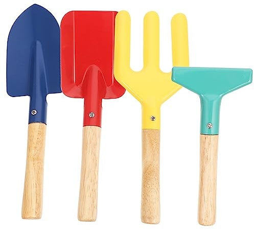 VICASKY Gartengeräte-Set für Kinder Kinder-werkzeugset mit Grabwerkzeug Rechen Schaufel Kelle für Grundlegende Gartengeräte