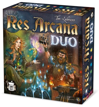 Asmodee Res Arcana Duo, Gioco da Tavolo per 2 Giocatori, 14+ Anni, Edizione in Italiano