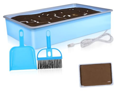 Abaodam Kinderfreundlicher Sandmaltisch – Beleuchtetes Kunstset Kleinkindspielzeug Für Jungen Und Mädchen Mit Sicherem Design