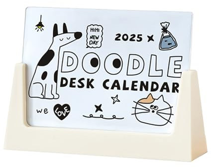 ZORESCOLEO 2025 Schreibtischkalender Monatsplaner 12 Monatsblätter Büro Schreibtisch Monatskalender Schreibblock für Planung Terminplanung