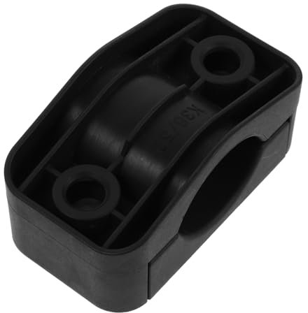 NUOBESTY Clip Per Elettrici Fascette Riutilizzabili in Plastica Fermacavo Per Montaggio Di e Funi Gestione Di Nero