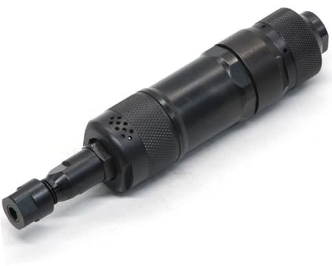 oiakus Esmeriladora Neumática de Grabado, Alta Velocidad 18000 RPM, Esmeriladora Neumática con Mango Recto de 6MM, Cuerpo Metálico, Adecuada para Esmerilado de Escoria de Soldadura de Muebles