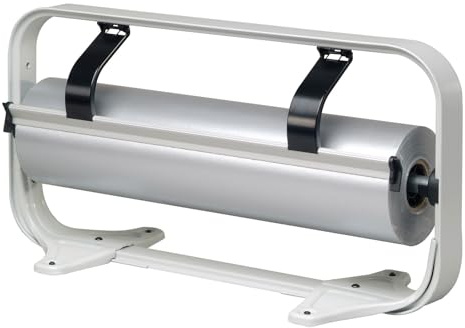 Papierabroller Halterung für große Rollen Geschenkpapier - Montage auf dem Tisch (Tischabroller) - von HUTNER (100cm)