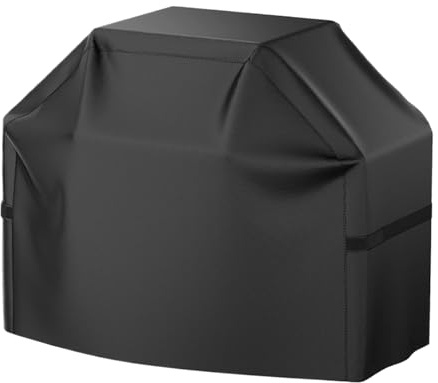 Protector de barbacoa resistente a la intemperie para toda la temporada, impermeable y resistente a las roturas, cubierta para barbacoa de alto rendimiento 420D
