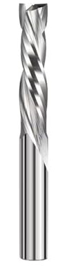 WZFC Outil De Fraisage En Carbure Spirale, Coupe Haut Et Bas, 2 Cannelures, Routeur CNC À Compression, Fraise En Bois, Mèches CNC,10x52x100L