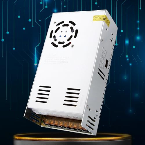 12V 30A 360W DC Universal Regulated Switching Power Supply, Converter AC 240V to DC 12V LED Power Adapter Transformer Driver for CCTV, LED Strip light, Radio, Computer Project