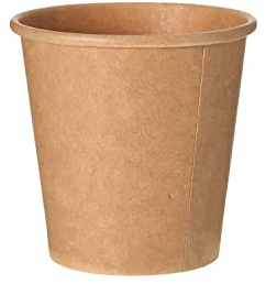DeinPack Lot de 200 tasses à expresso 100 ml - Gobelets à café écologiques - Gobelets en carton marron non blanchi - Gobelets à expresso - Gobelets à dégustation - Gobelets jetables biodégradables