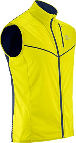 Salomon R Light Vest M Schnee Skibekleidung Schwefel Frühling Größe M