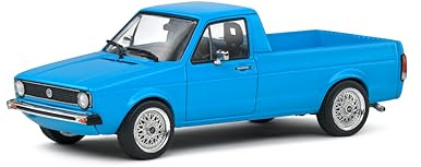 Solido Modellauto Maßstab 1:43 VW Caddy Pick up blau