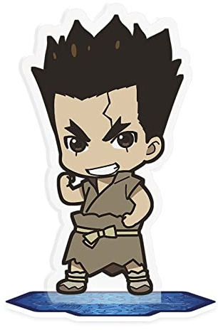 ABYSTYLE Dr. Stone Taiju Chibi Acryl® Stand Figure Model 4 Tall Anime Manga Desktop Accessories Merch Gift