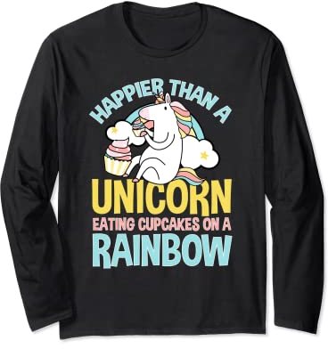 Las magdalenas son solo magdalenas feas, panadero, chef, pastelero, juegos de palabras, kawaii Manga Larga