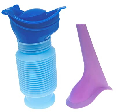 Adult Emergency Urinal Bottle Large Capacity Portable Travel Urine Cup Stretchable Mobile Toilet for Camping Car Travel