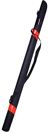 Amagogo Fliegenfischerruten-Koffer, Angelgerät, Rutentaschen, leichte Outdoor-Reise-Tragetasche