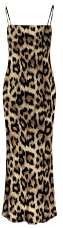 noisy may NMROSA S/L MESH ANKLE DRESS VIP LX, Natural/leo, L