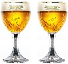 Générique GRIMBERGEN - Bicchiere da birra in vetro, 25 cl, set di 2 bicchieri