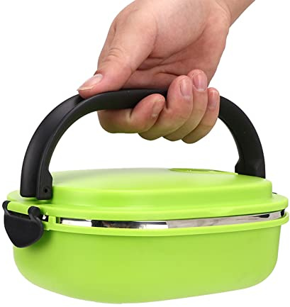 Topyond Térmica, Aislamiento Portátil Termo Térmico Termo de Acero Inoxidable para Adultos Contenedor de Alimentos para Picnic al Aire Libre (Una sola capa)