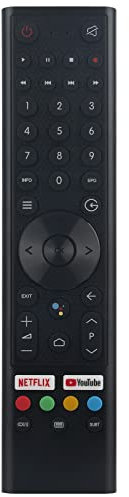 Mandos a Distancia por Voz de Repuesto Aptos para Smart Tech Smart TV SMT32N30HC1l1b1 SMT43N30UC2M1B1