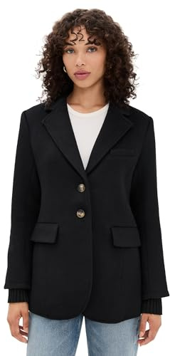Favorite Daughter Women's The City Blazer, Black, XS