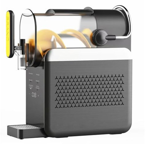 Macchina per granite da 1,8 l, grande capacità, pulizia automatica con 5 modalità preimpostate, frullatore per ghiaccio a congelamento rapido, per margarita e frullati, cocktail congelati, frappè
