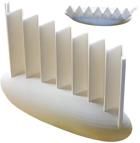 Wellenschneider für , Wellenschneider, manuelles 3D-Schneidewerkzeug für Mahlzeiten, Sushi, Salat, Snacks, Mittagessen, Küche, Camping