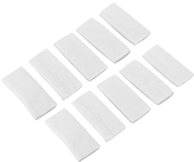 SECFOU 5 Pairs Dual Side Magnetic Glass Wiper Cotton Pads Strong Absorption Lint Cleaning for Windows Shower Screens Fish Tanks Tiles