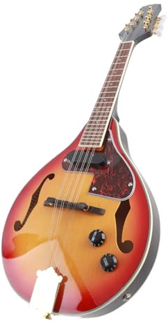 Generic Mandolin Instrument électrique, Instruments Musicaux pour Adultes Tissu de Cordes de Mandoline avec Câble de Coucher de Coucher de de pour les Adultes pour les pour Débutants