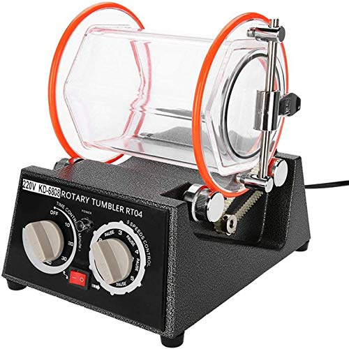 LIMEID Tumbler Rotary 220V Bijoux Rotary Tumbler avec Gobelet Jewelry Polisher (Tumbler Rotary)