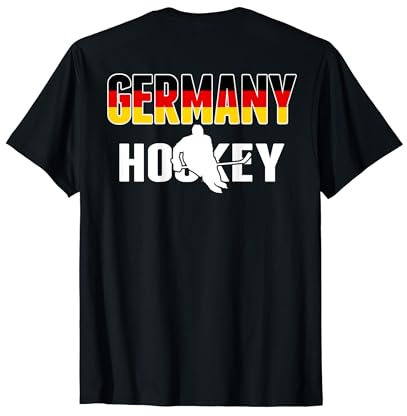 Deutschland Eishockey Fans Trikot Deutsches Hockey Team Supporter T-Shirt